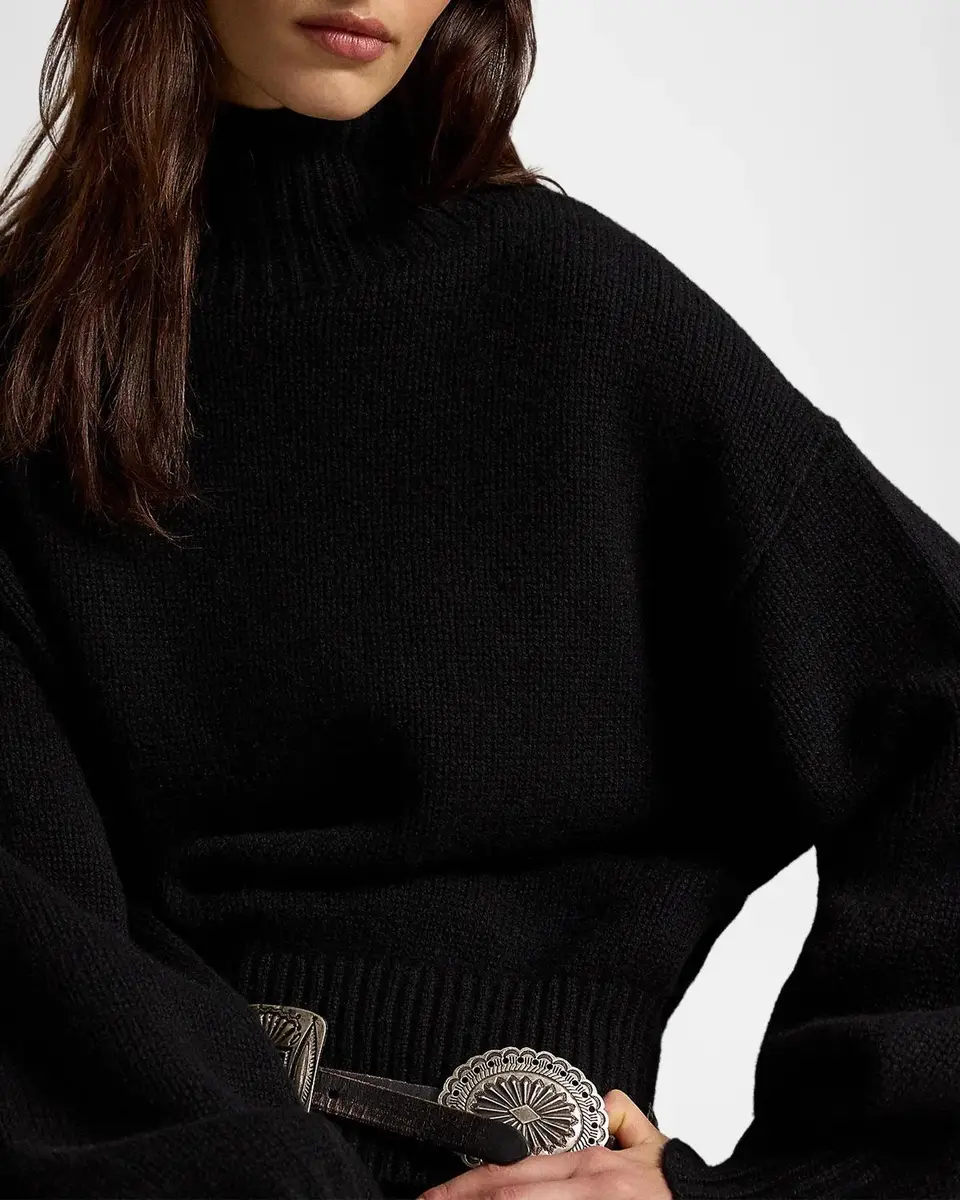 Ralph Lauren Cashmere Funnelneck Jumper | Thumbnail 5