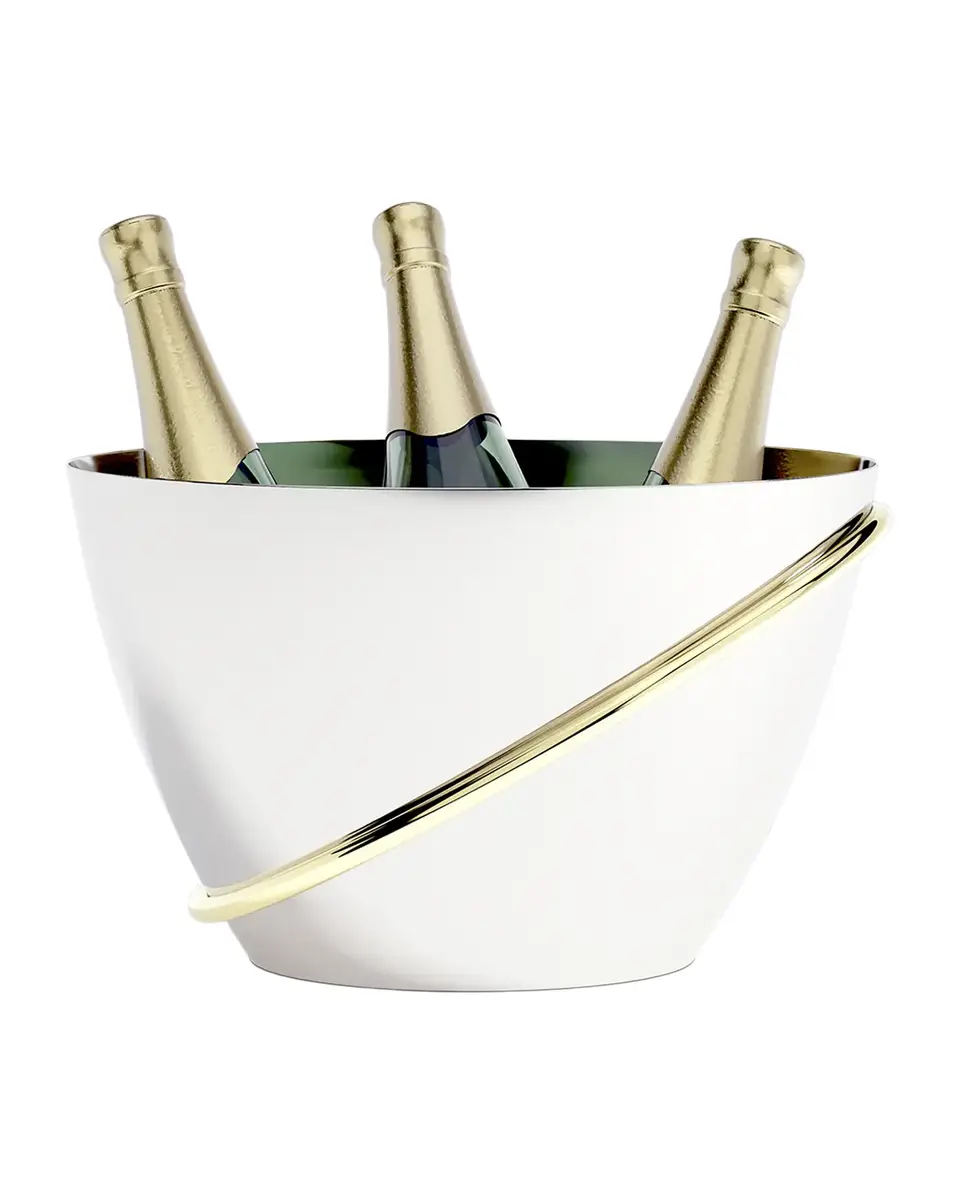 Anna New York Ring Stainless Steel Champagne Bucket | Thumbnail 2 Anna New York Ring Stainless Steel Champagne Bucket | Thumbnail 2