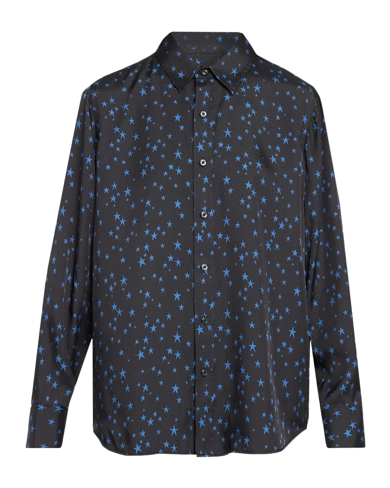The Bestie Silk-Blend Shirt The Bestie Silk-Blend Shirt
