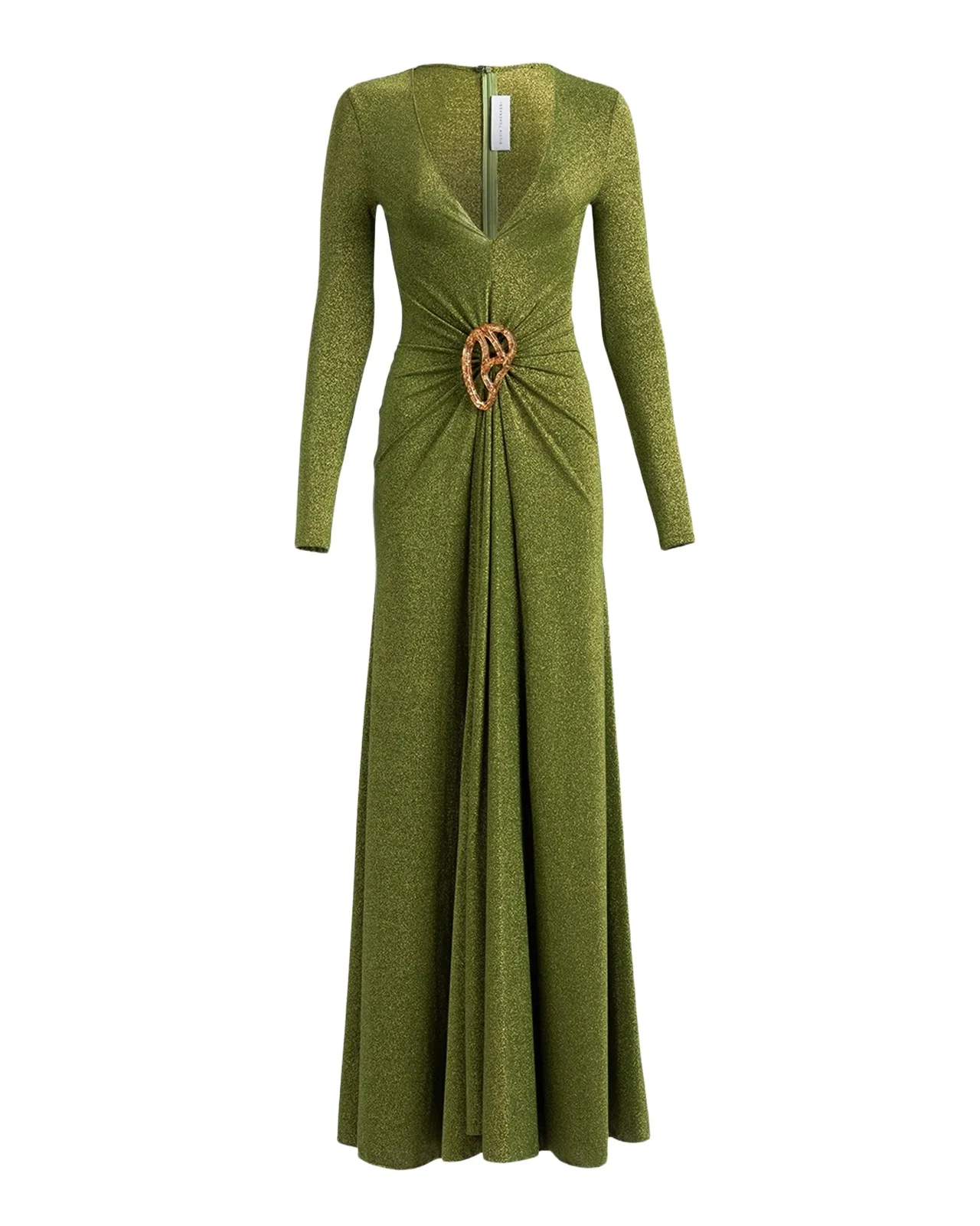 Melany Metallic A-Line Gown Melany Metallic A-Line Gown