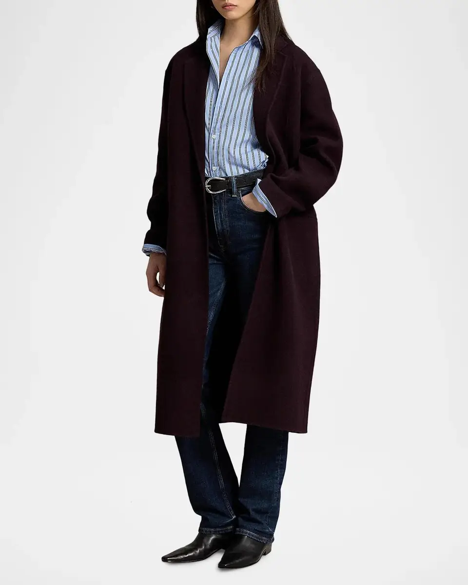 Polo Ralph Lauren Double-Faced Long Wool Coat | Thumbnail 2 Polo Ralph Lauren Double-Faced Long Wool Coat | Thumbnail 2