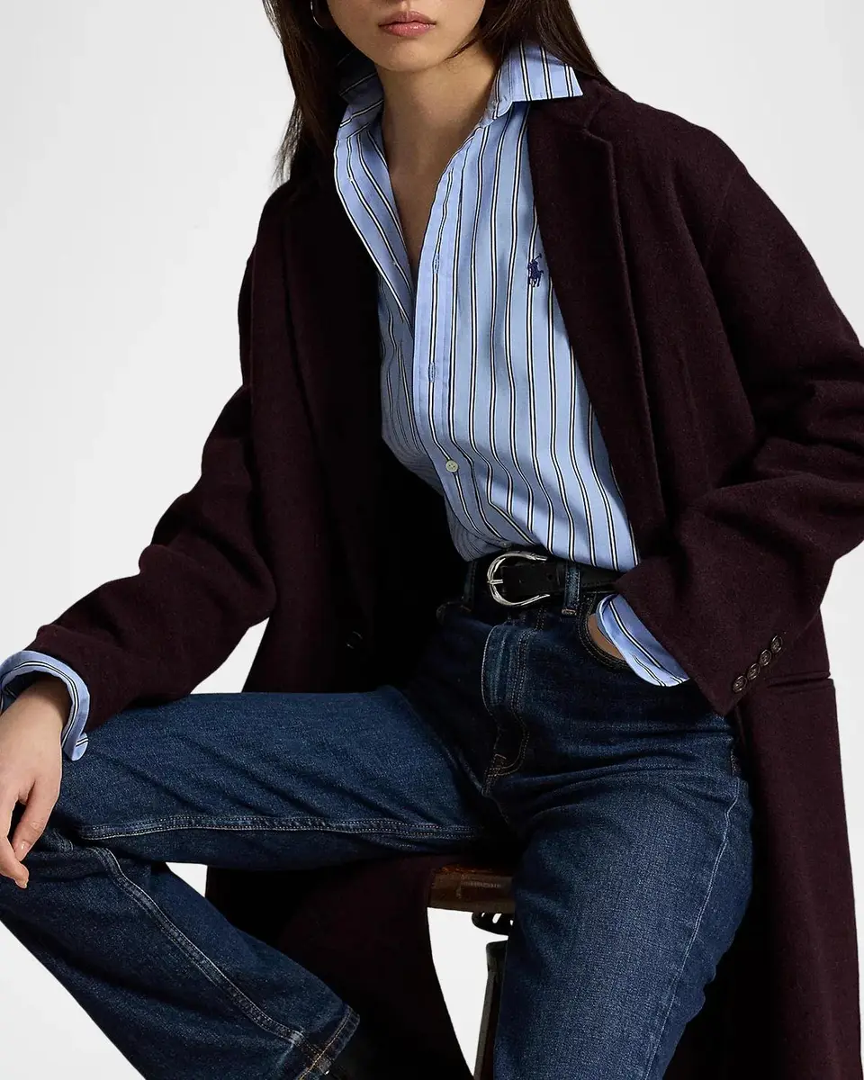 Polo Ralph Lauren Double-Faced Long Wool Coat | Thumbnail 5 Polo Ralph Lauren Double-Faced Long Wool Coat | Thumbnail 5