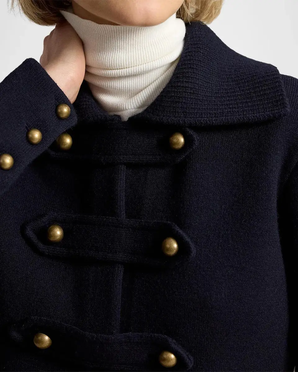 Polo Ralph Lauren Double-Breasted Wool-Blend Knit Jacket | Thumbnail 5 Polo Ralph Lauren Double-Breasted Wool-Blend Knit Jacket | Thumbnail 5