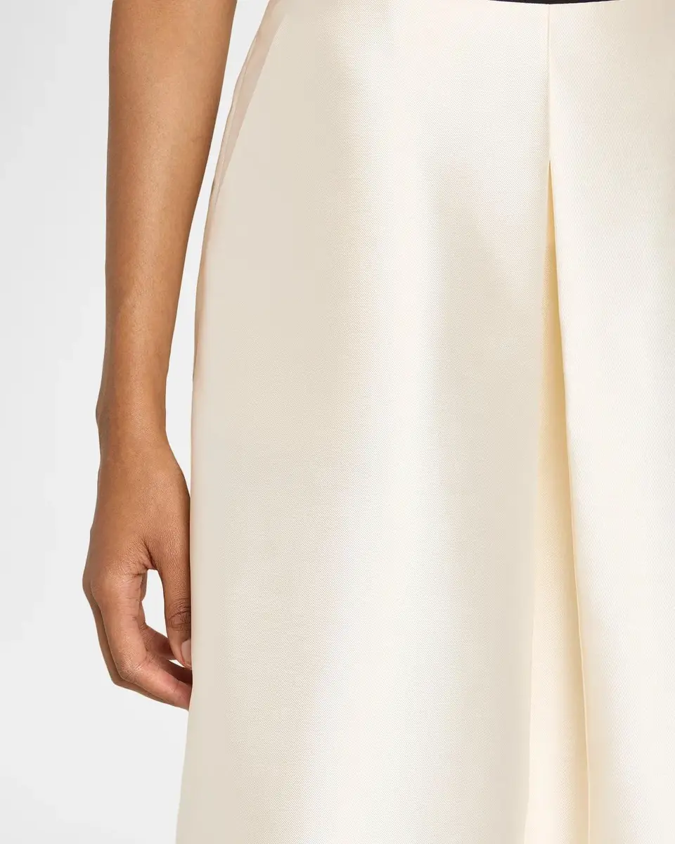 Simkhai Vexa Satin Midi Skirt | Thumbnail 5