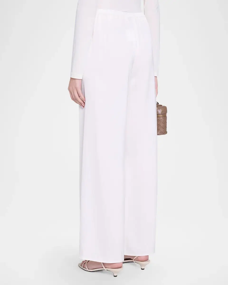 Simkhai Roni Satin Wide-Leg Pants | Thumbnail 3 Simkhai Roni Satin Wide-Leg Pants | Thumbnail 3