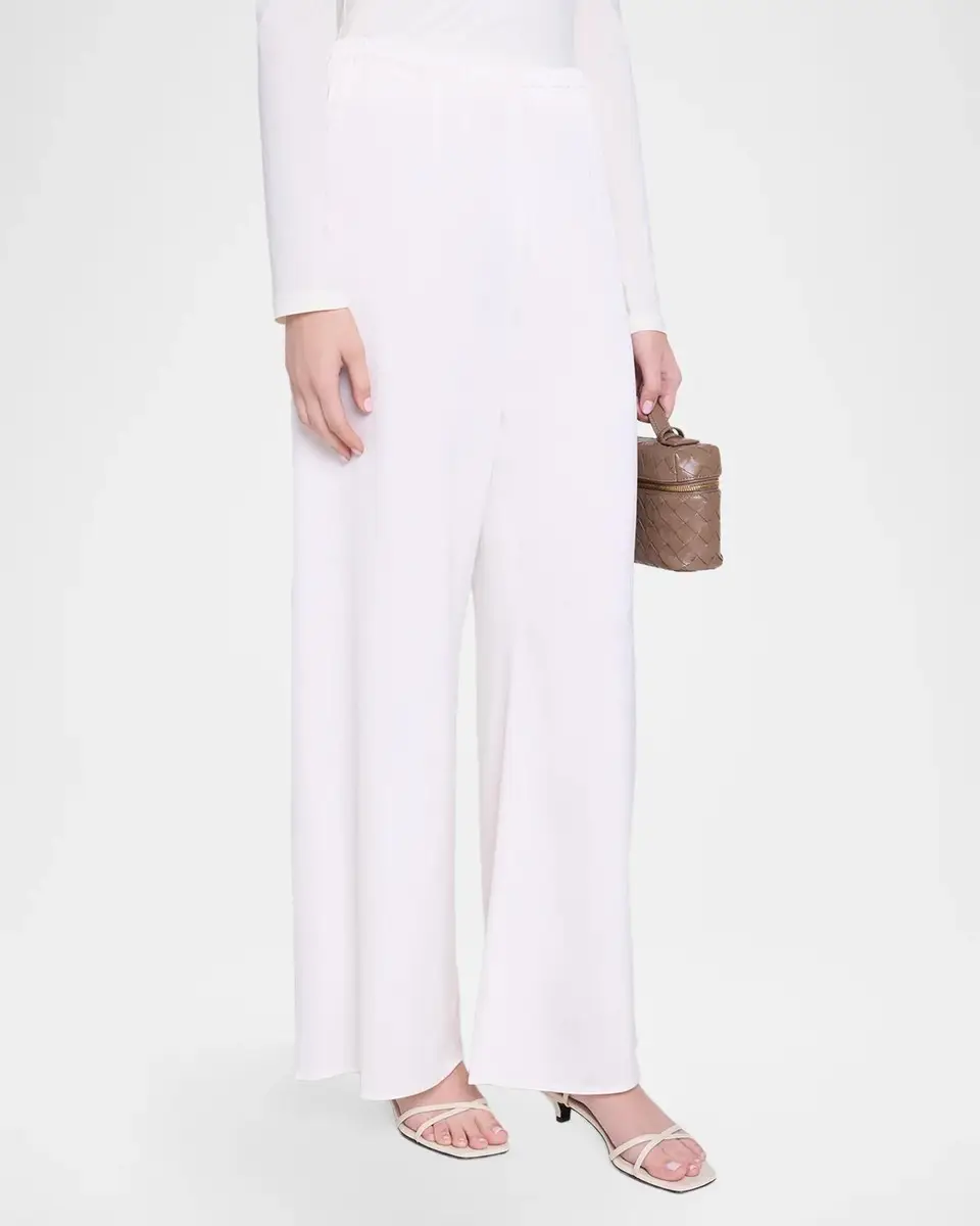 Simkhai Roni Satin Wide-Leg Pants | Thumbnail 4 Simkhai Roni Satin Wide-Leg Pants | Thumbnail 4