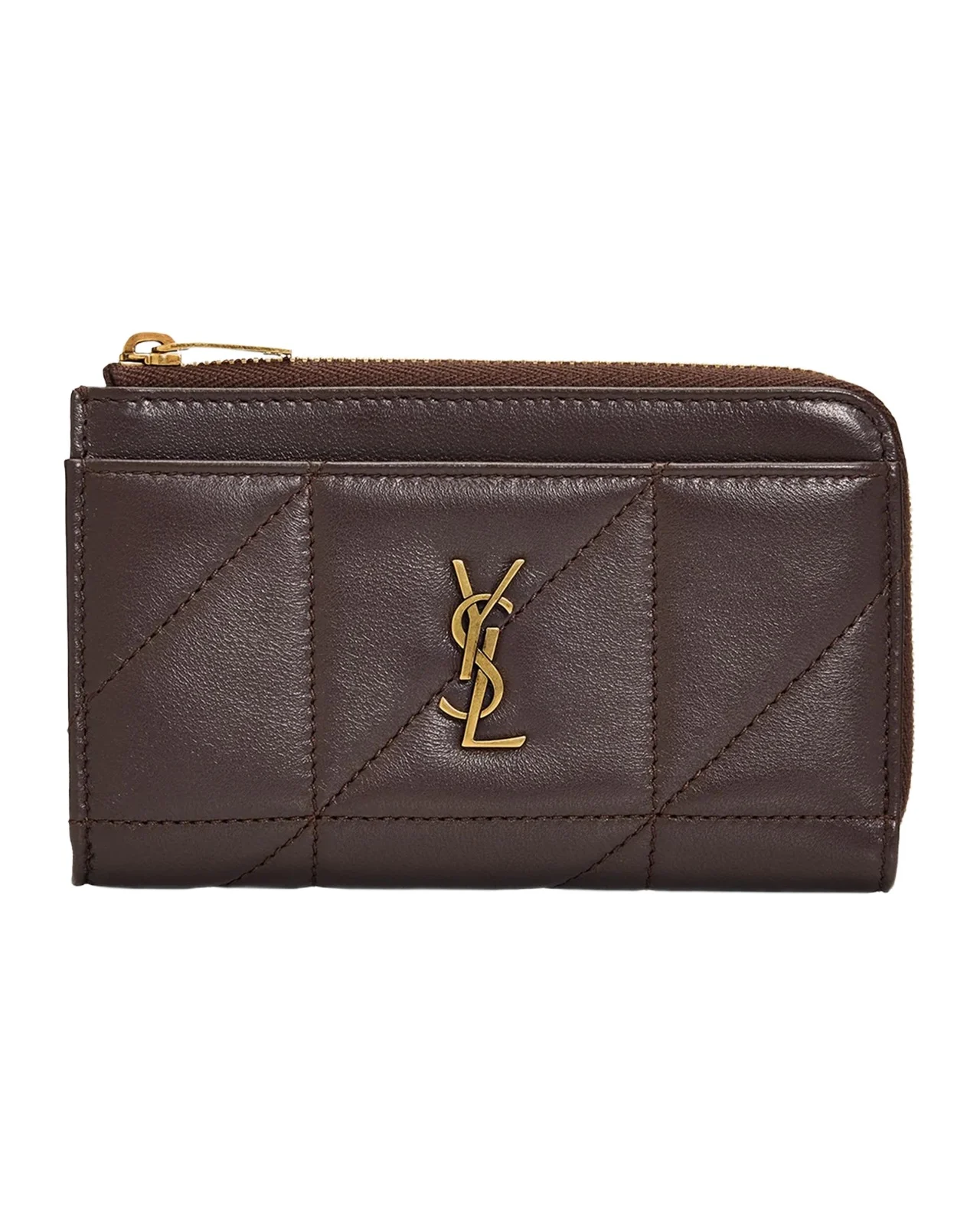 Jamie Quilted Leather Card Case