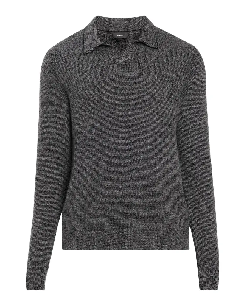 Vince Men's Boiled Cashmere Thermal Sweater