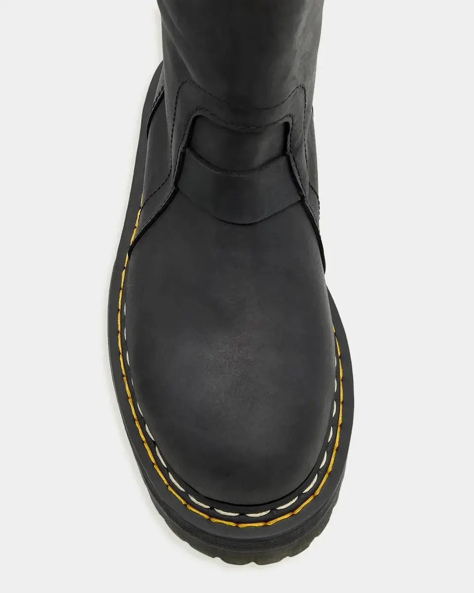Dr. Martens x Rick Owens x Dr. Martens Quad Sole Pull-On Leather Boots | Thumbnail 4 Dr. Martens x Rick Owens x Dr. Martens Quad Sole Pull-On Leather Boots | Thumbnail 4