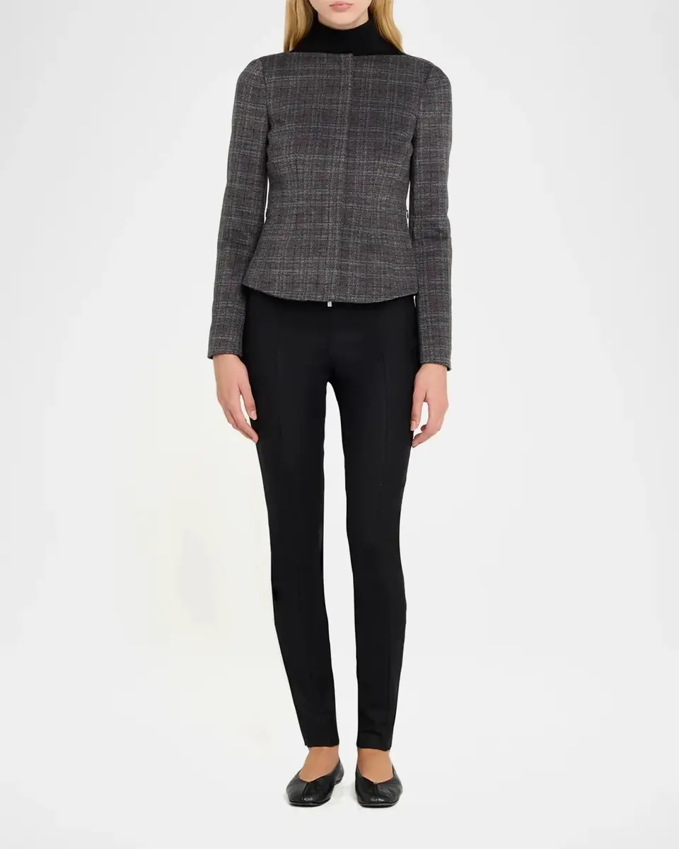 Theory Plaid Tweed Jacket | Thumbnail 2 Theory Plaid Tweed Jacket | Thumbnail 2