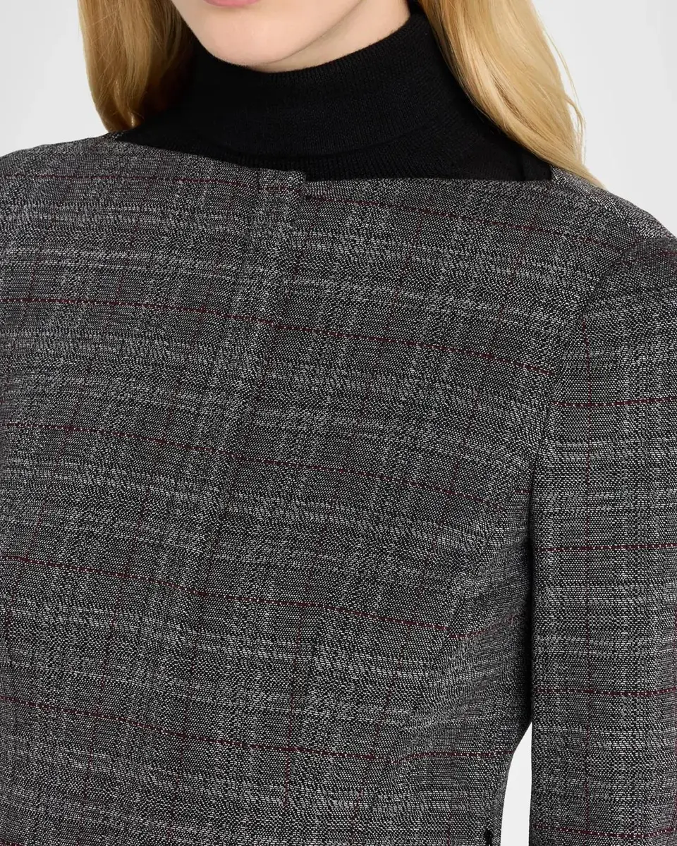 Theory Plaid Tweed Jacket | Thumbnail 5 Theory Plaid Tweed Jacket | Thumbnail 5