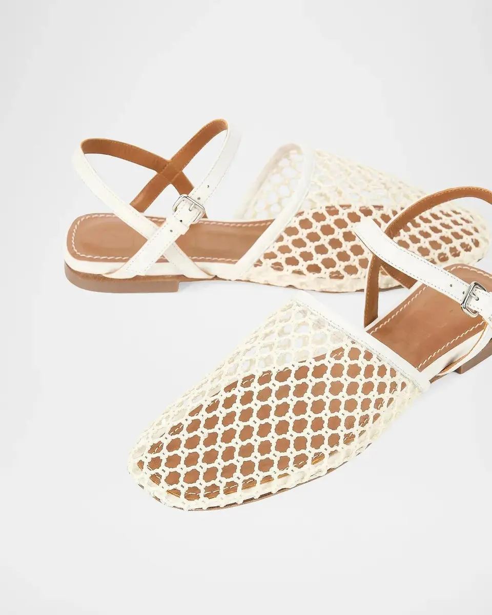 Staud Rete Paper Net Sandals | Thumbnail 3