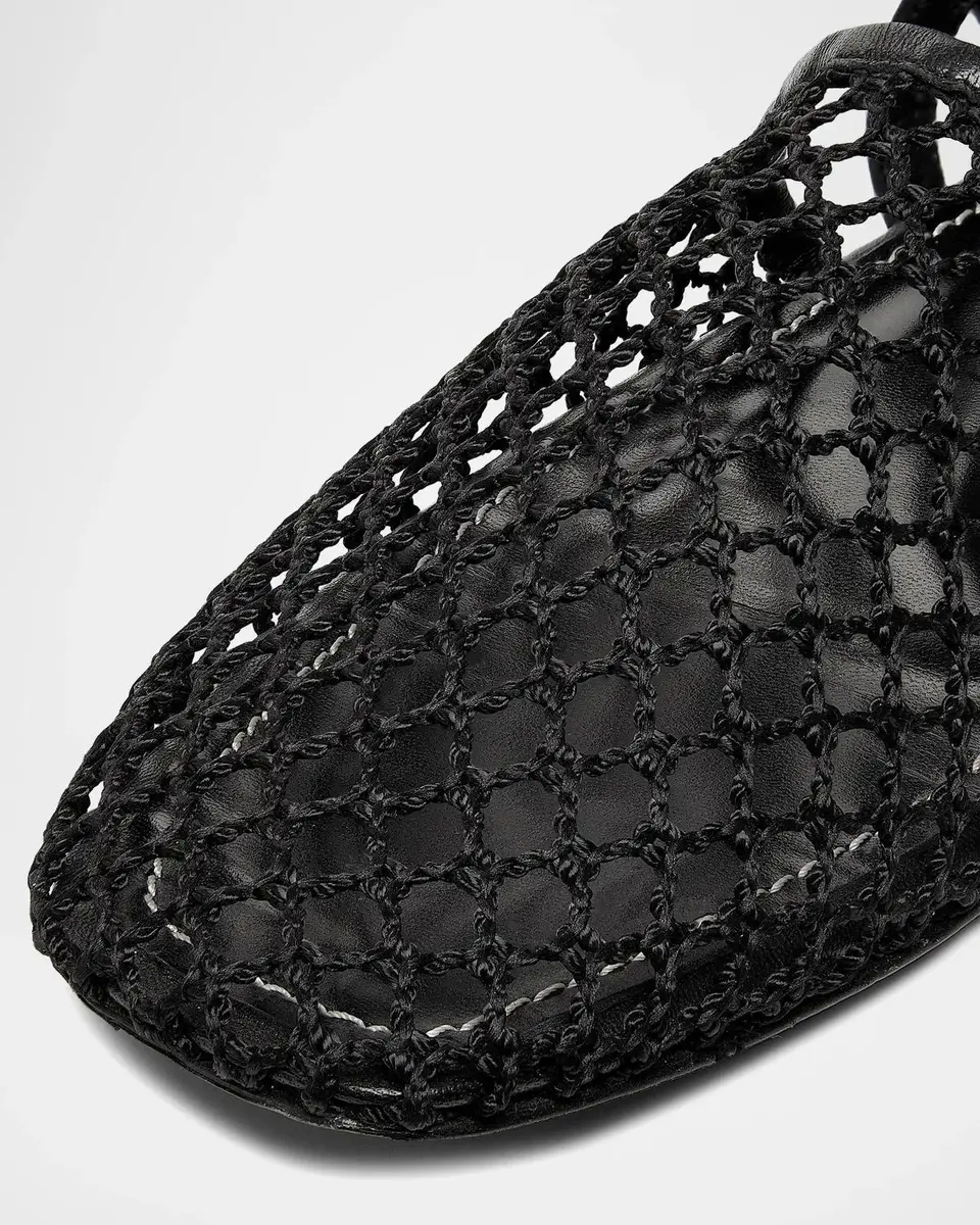 Staud Rete Paper Net Sandals | Thumbnail 4
