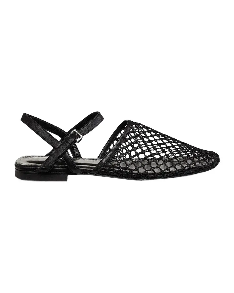 Staud Rete Paper Net Sandals