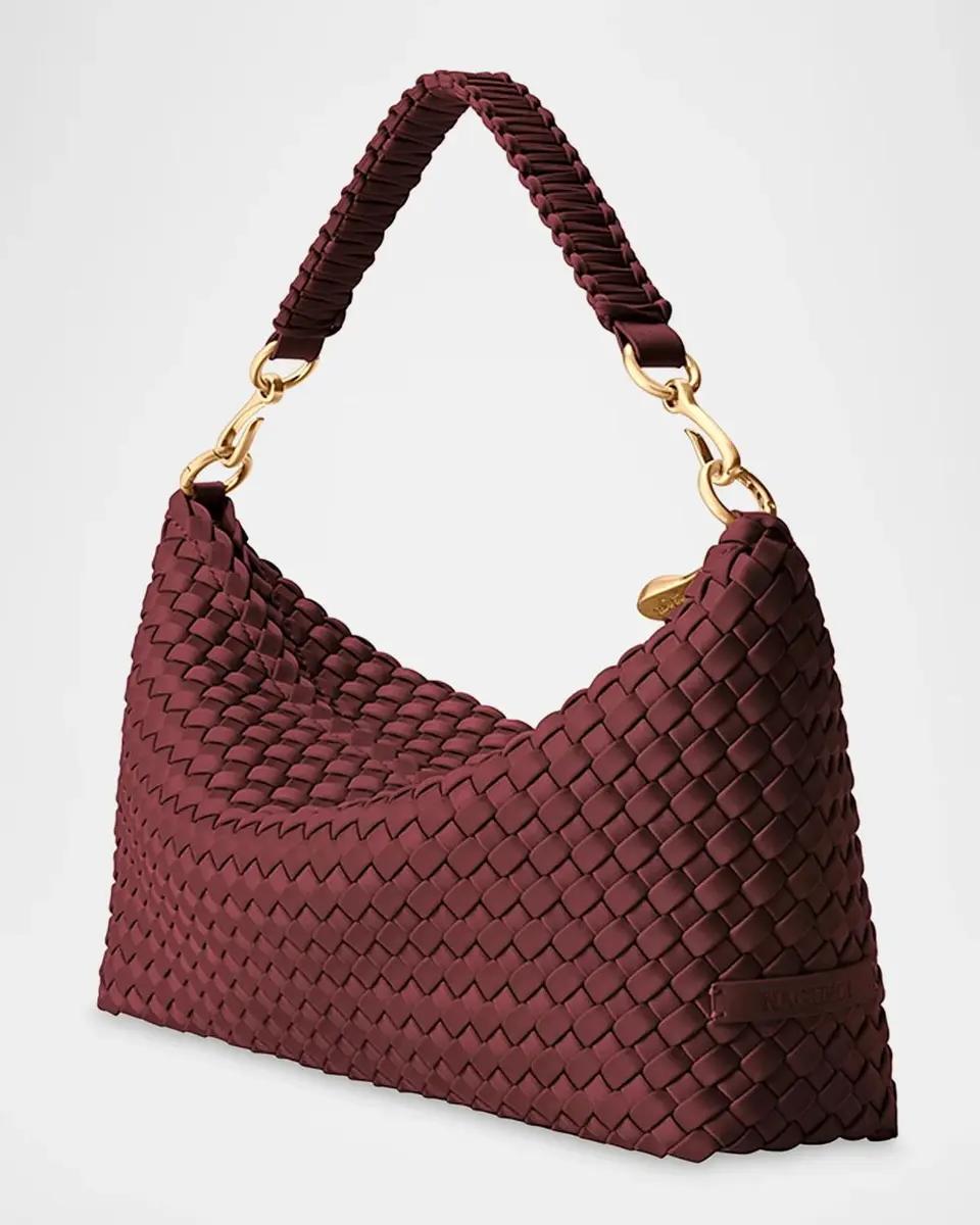 Naghedi Porto Small Half Moon Woven Neoprene Bag | Thumbnail 3 Naghedi Porto Small Half Moon Woven Neoprene Bag | Thumbnail 3