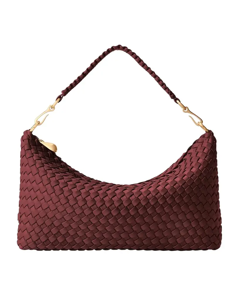 Porto Small Half Moon Woven Neoprene Bag Porto Small Half Moon Woven Neoprene Bag