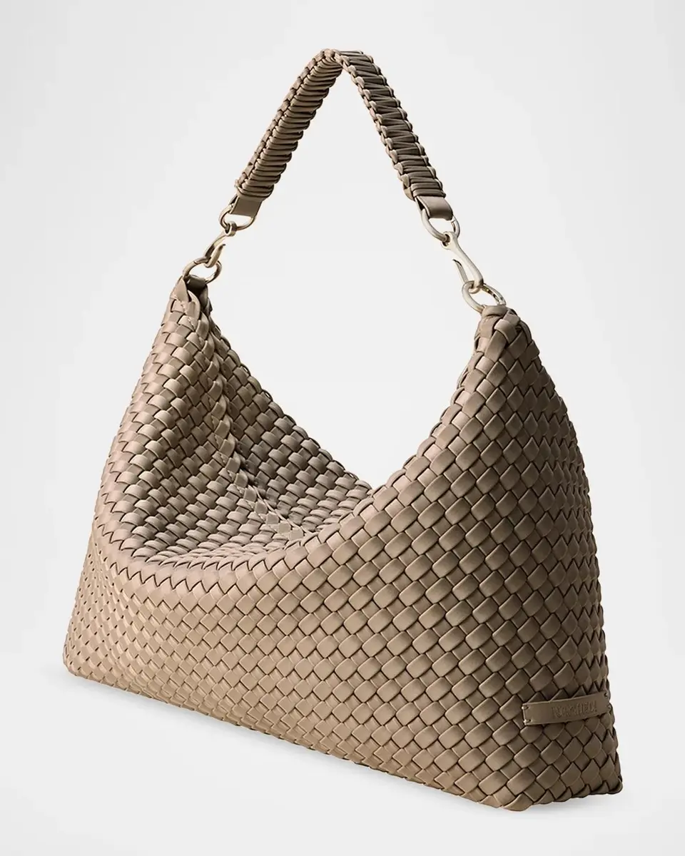 Naghedi Porto Handwoven Half-Moon Shoulder Bag | Thumbnail 8 Naghedi Porto Handwoven Half-Moon Shoulder Bag | Thumbnail 8