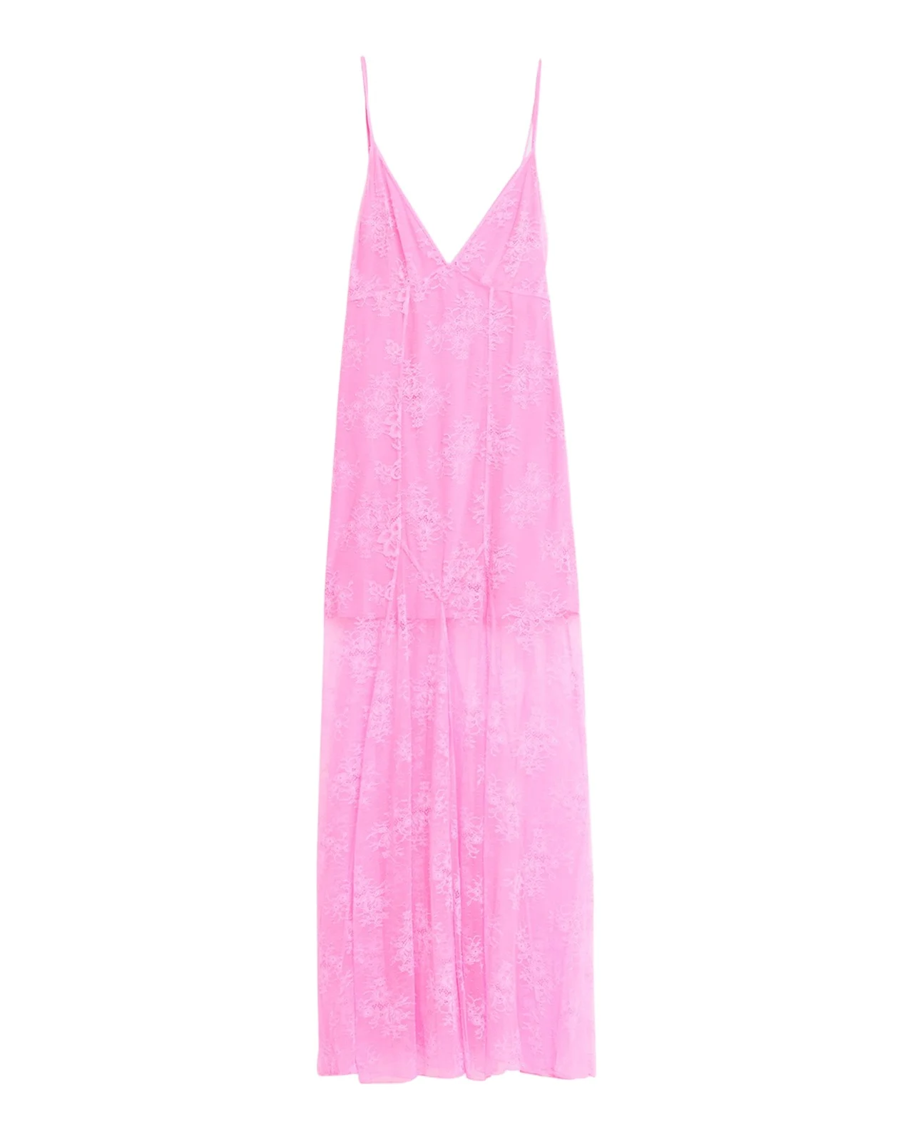 Plunging Lace Slip Gown Plunging Lace Slip Gown