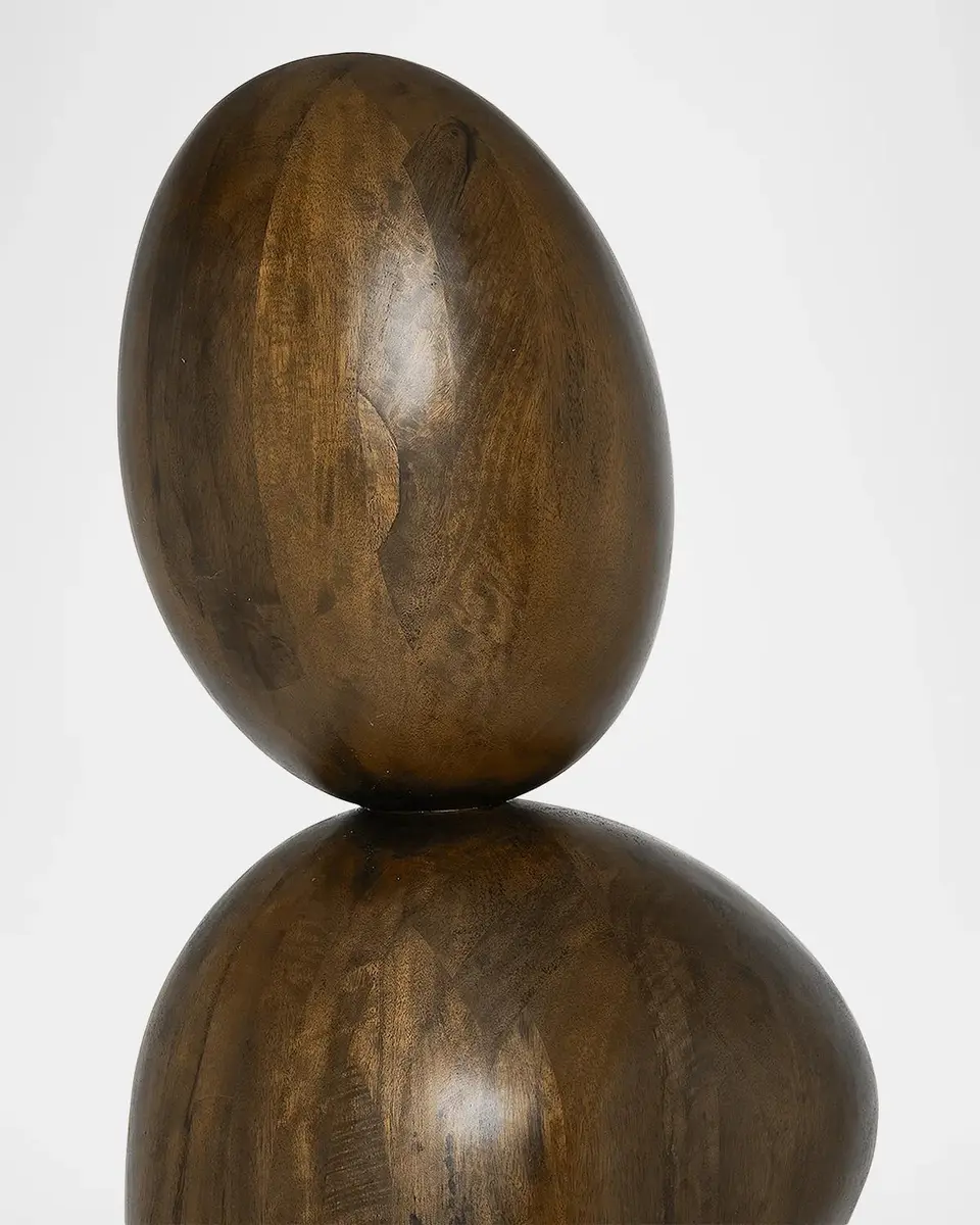 Interlude Home Sienna Mango Wood & Metal Statue | Thumbnail 3 Interlude Home Sienna Mango Wood & Metal Statue | Thumbnail 3