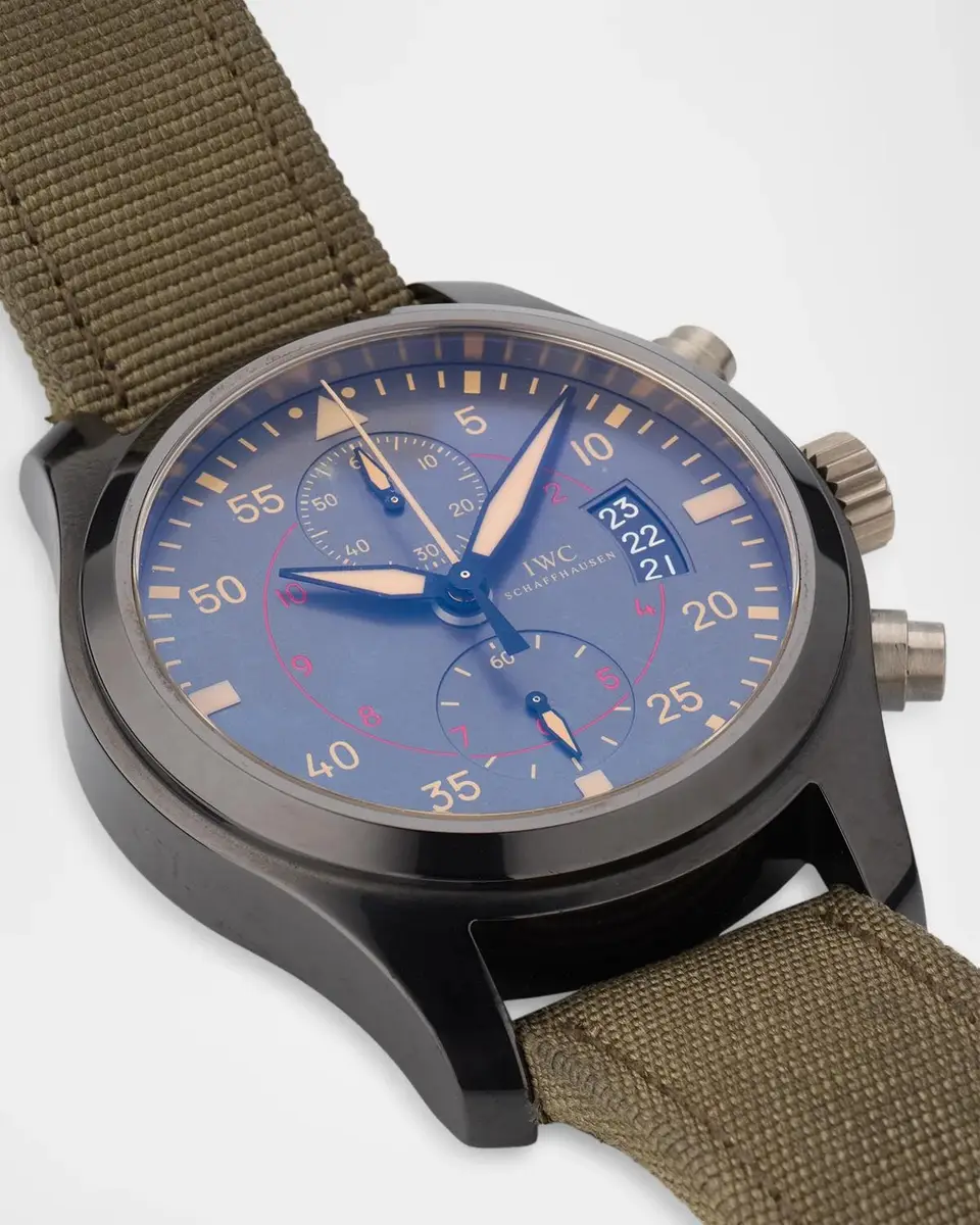 Vintage Watches Men's IWC Pilot's Chronograph Top Gun Miramar 46mm Vintage 2012-2016 Watch | Thumbnail 3