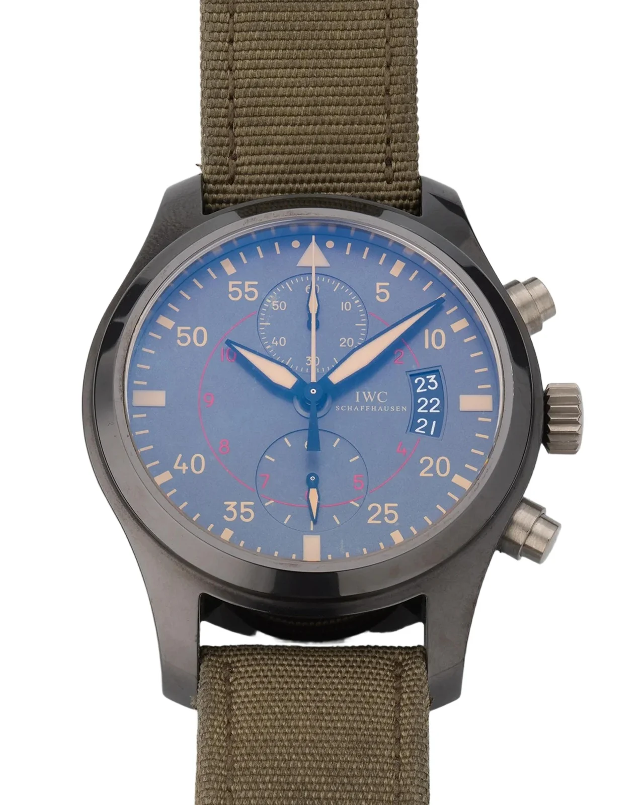 Vintage Watches Men's IWC Pilot's Chronograph Top Gun Miramar 46mm Vintage 2012-2016 Watch