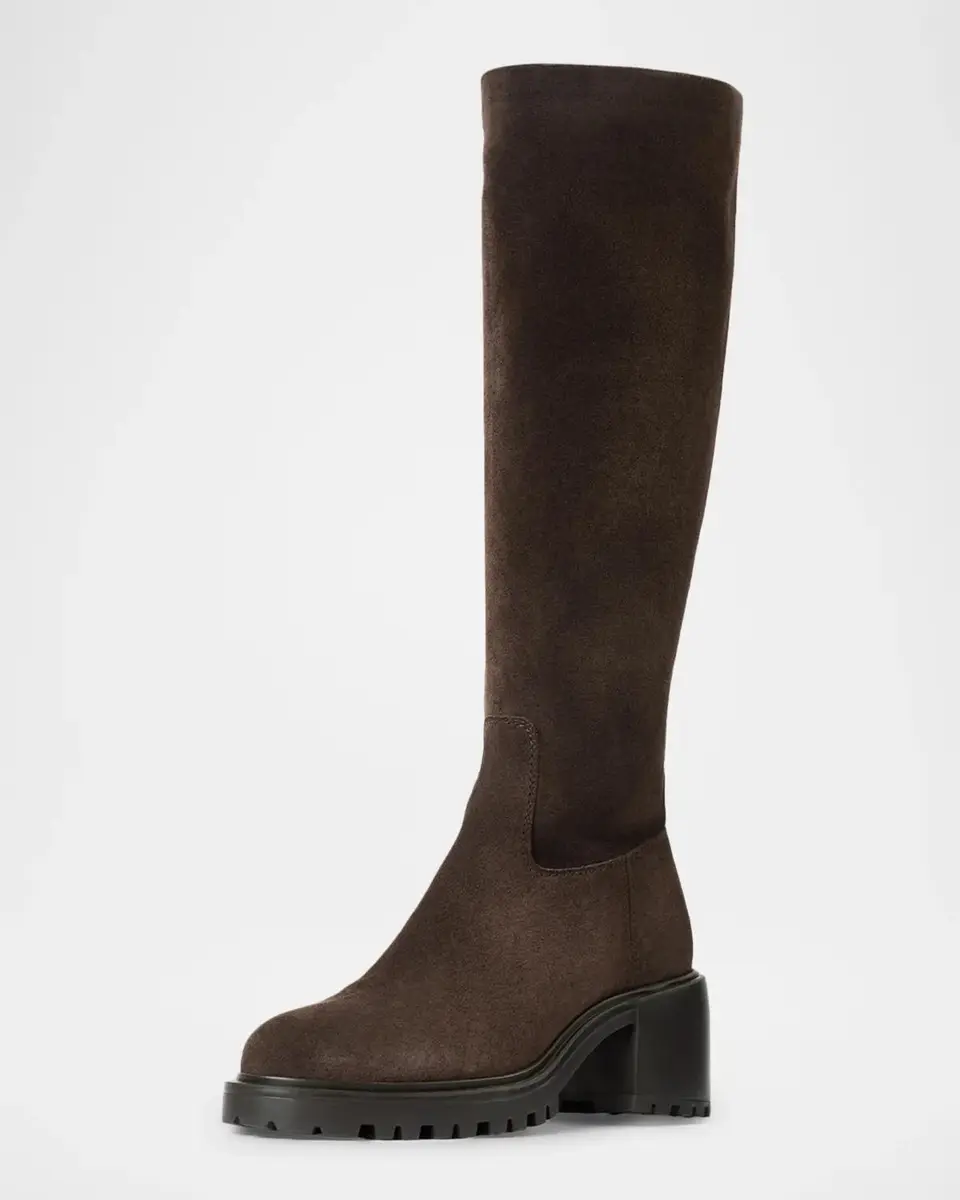 Aquatalia 65mm Delilah Suede Knee-High Boots | Thumbnail 2 Aquatalia 65mm Delilah Suede Knee-High Boots | Thumbnail 2