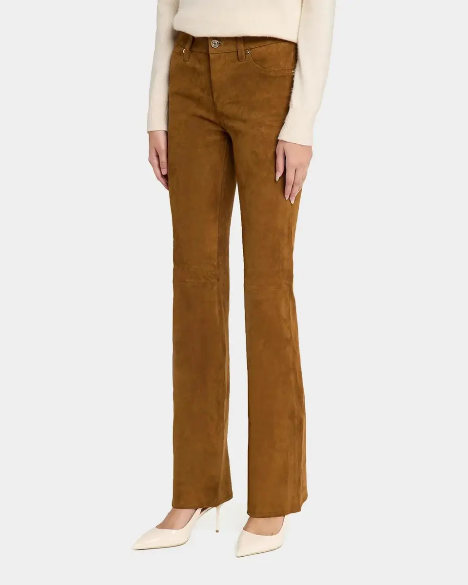 Frame The Suede Rodeo Bootcut Pants | Thumbnail 4 Frame The Suede Rodeo Bootcut Pants | Thumbnail 4