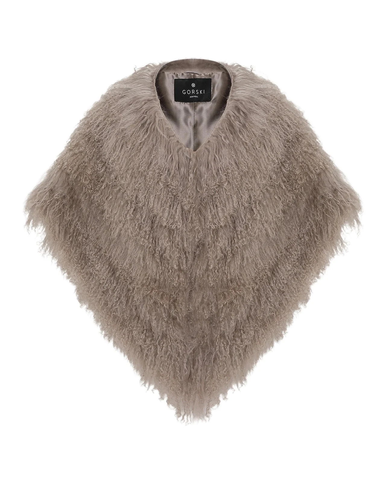 Select Mongolian Lamb Shearling Shawl Select Mongolian Lamb Shearling Shawl