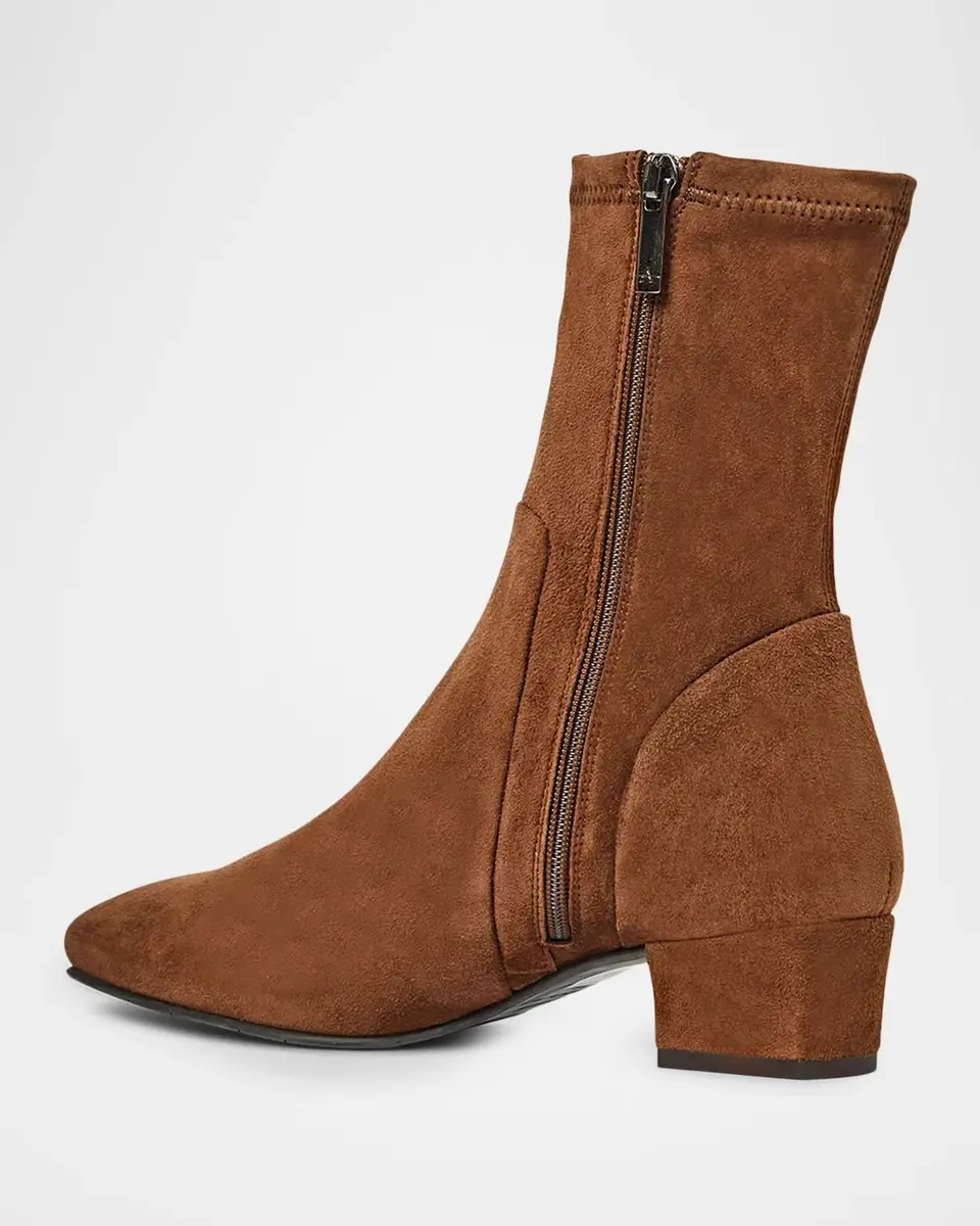 Aquatalia 40mm Stassi Suede Ankle Boots | Thumbnail 3 Aquatalia 40mm Stassi Suede Ankle Boots | Thumbnail 3