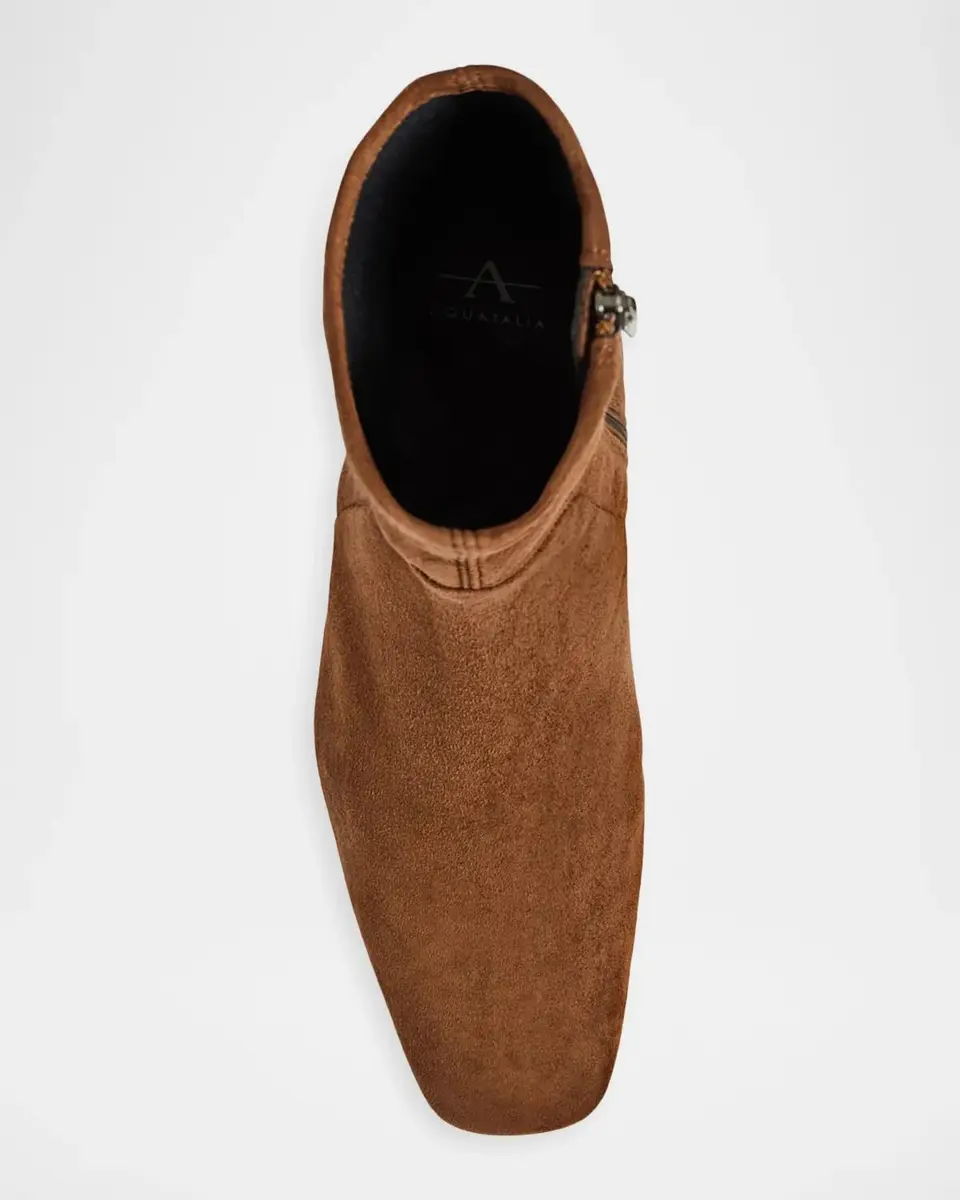 Aquatalia 40mm Stassi Suede Ankle Boots | Thumbnail 4 Aquatalia 40mm Stassi Suede Ankle Boots | Thumbnail 4