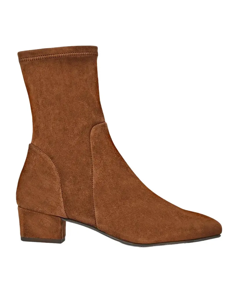 40mm Stassi Suede Ankle Boots