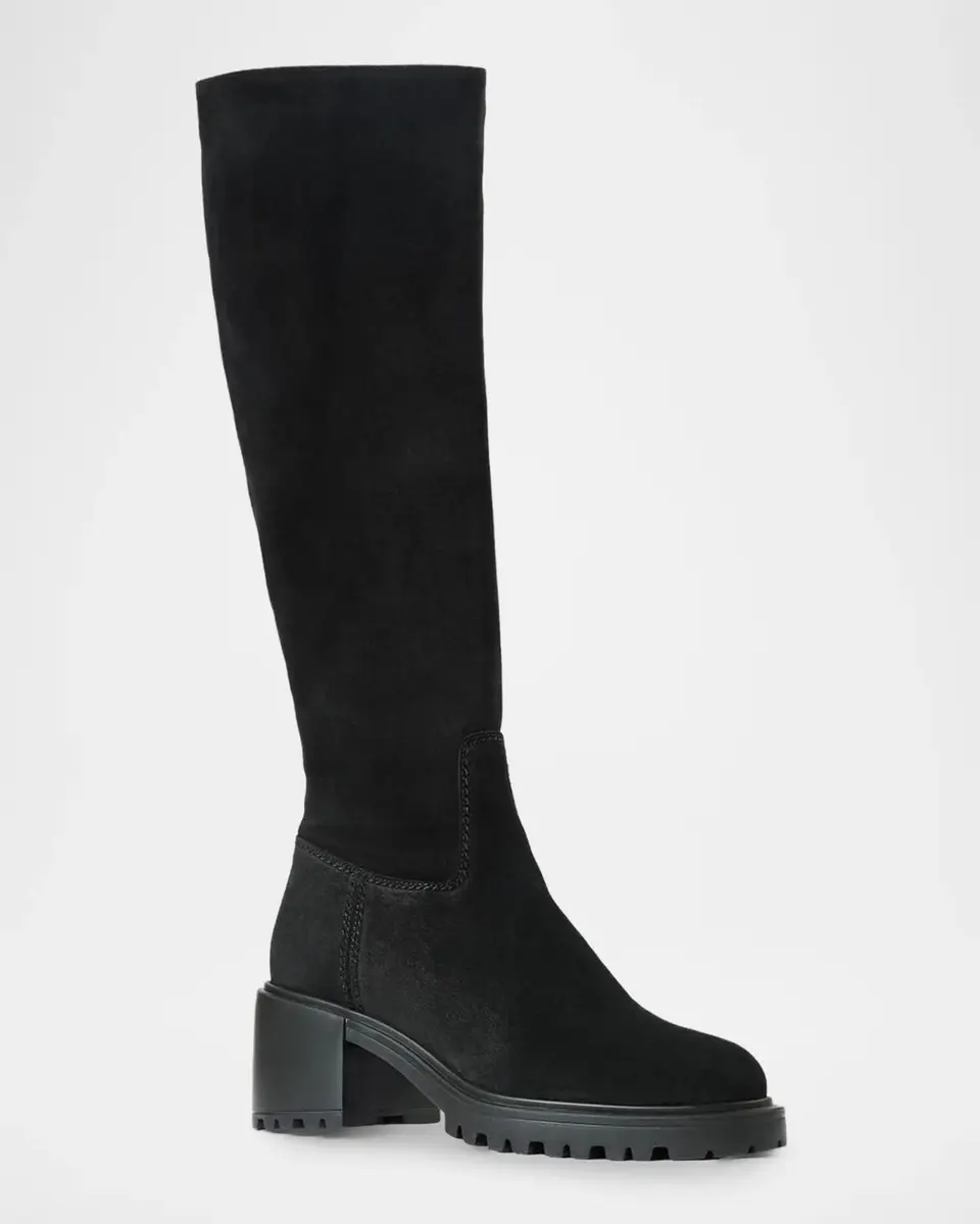 Aquatalia 65mm Delilah Suede Knee-High Boots | Thumbnail 2 Aquatalia 65mm Delilah Suede Knee-High Boots | Thumbnail 2
