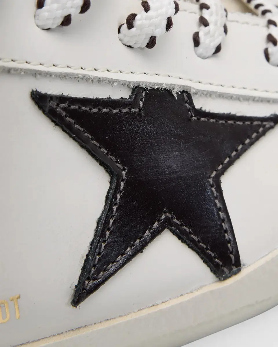 Golden Goose Super-Star Embroidered Mixed Leather Low-Top Sneakers | Thumbnail 5 Golden Goose Super-Star Embroidered Mixed Leather Low-Top Sneakers | Thumbnail 5
