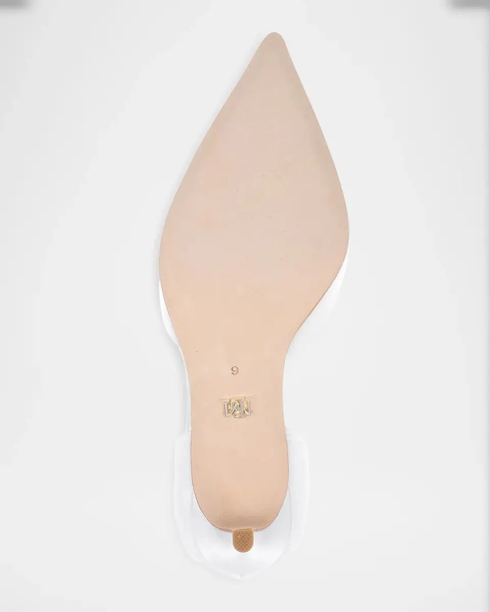 BADGLEY MISCHKA Rosalie 85MM Bow-Detail Satin D 'Orsay Pumps | Thumbnail 6 BADGLEY MISCHKA Rosalie 85MM Bow-Detail Satin D 'Orsay Pumps | Thumbnail 6