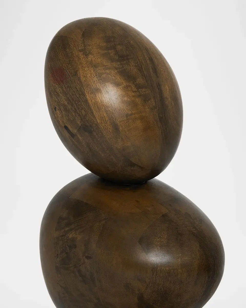 Interlude Home Sienna Mango Wood & Metal Statue | Thumbnail 3 Interlude Home Sienna Mango Wood & Metal Statue | Thumbnail 3