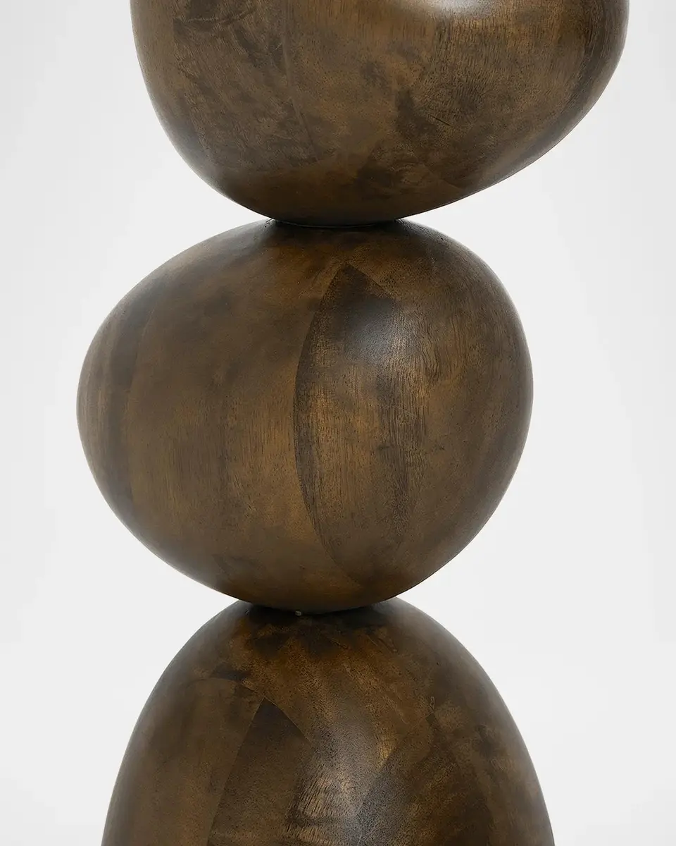Interlude Home Sienna Mango Wood & Metal Statue | Thumbnail 5 Interlude Home Sienna Mango Wood & Metal Statue | Thumbnail 5