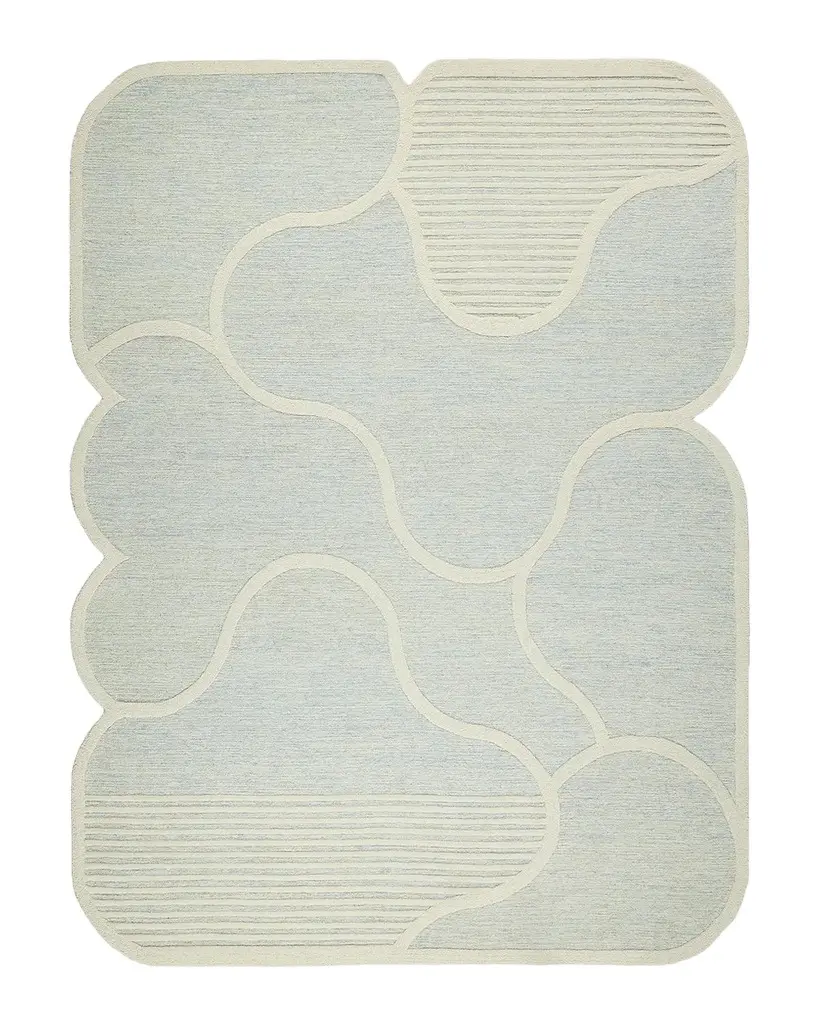 Shell Hand-Tufted Rug Shell Hand-Tufted Rug