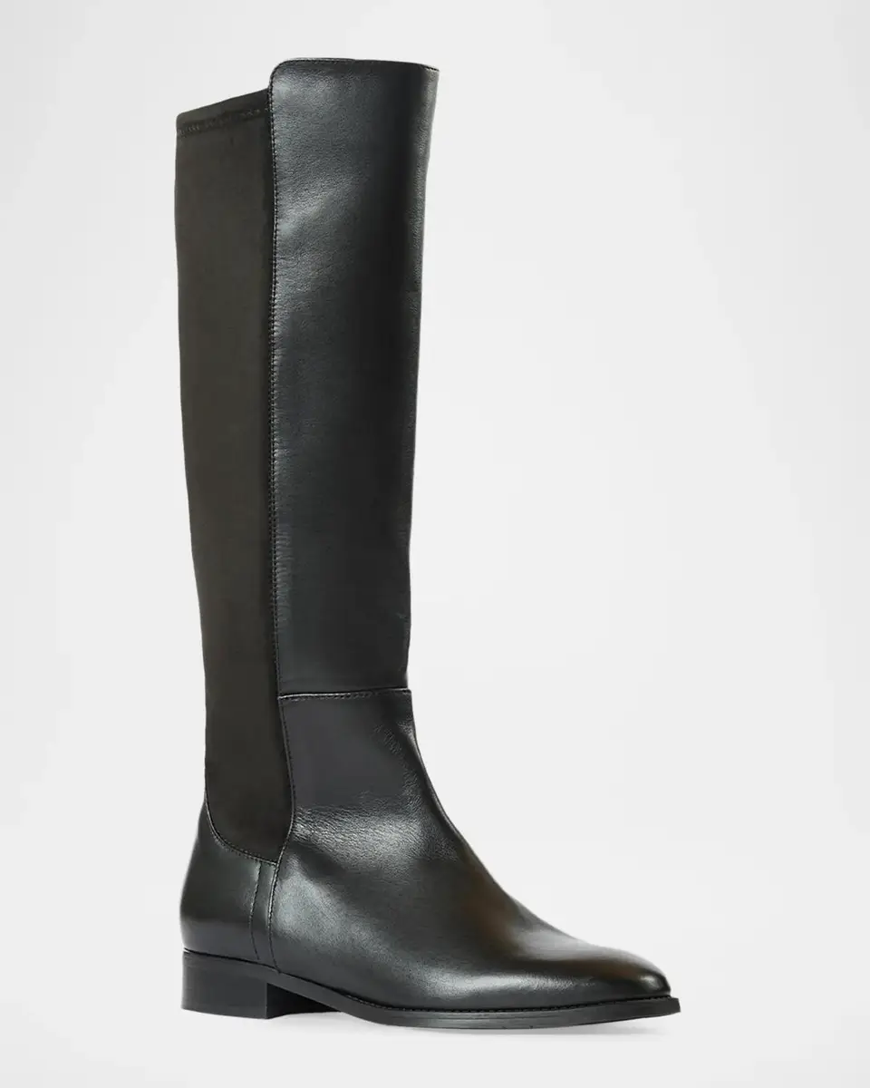 Aquatalia 25mm Sabrena Waterproof Leather Knee-High Boots | Thumbnail 2