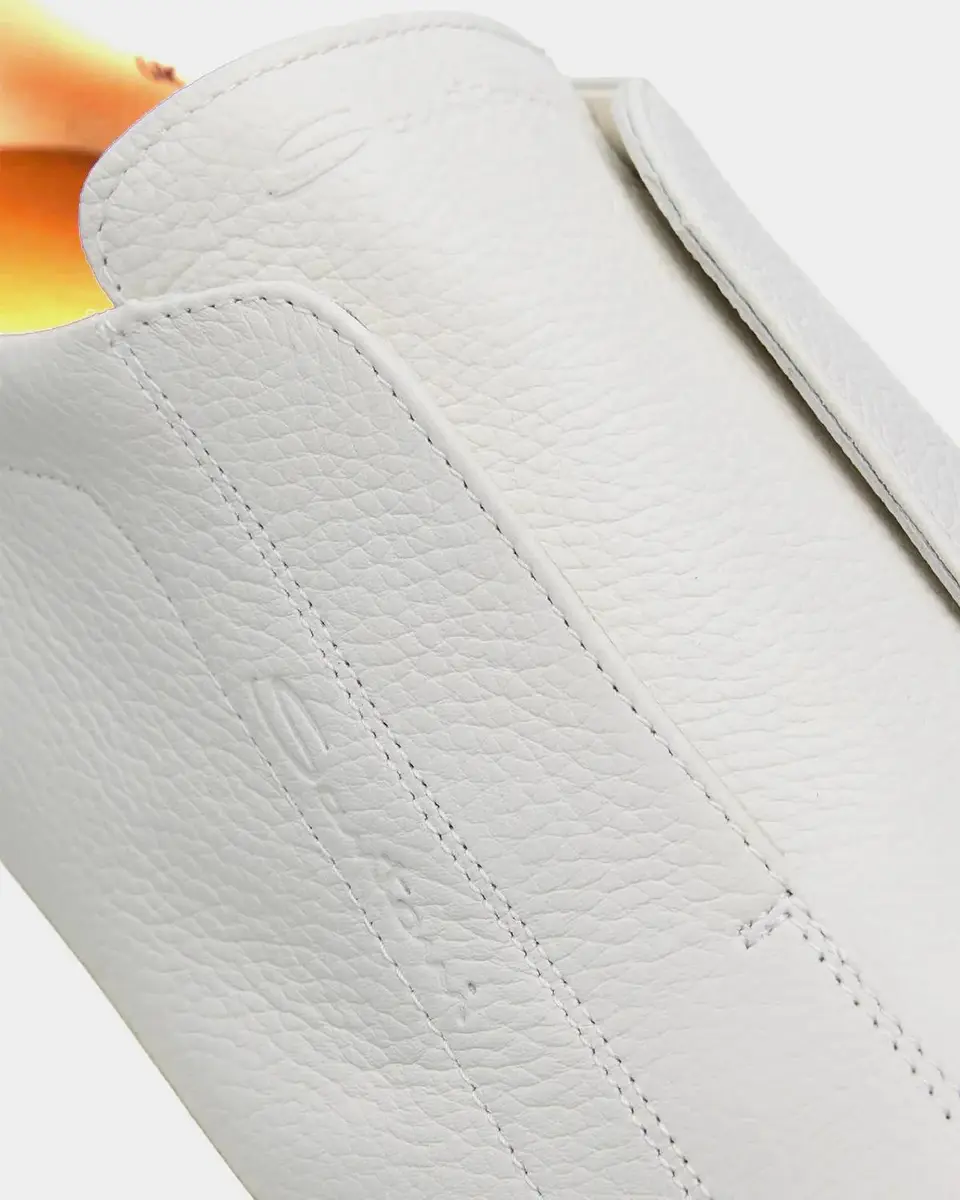 Santoni Men's Victory Deerskin Slip-On Sneakers | Thumbnail 5 Santoni Men's Victory Deerskin Slip-On Sneakers | Thumbnail 5