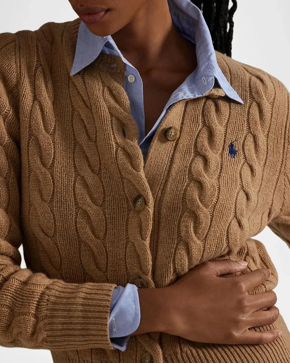 Ralph Lauren Cable-Knit Wool-Cashmere Cardigan | Thumbnail 5 Ralph Lauren Cable-Knit Wool-Cashmere Cardigan | Thumbnail 5
