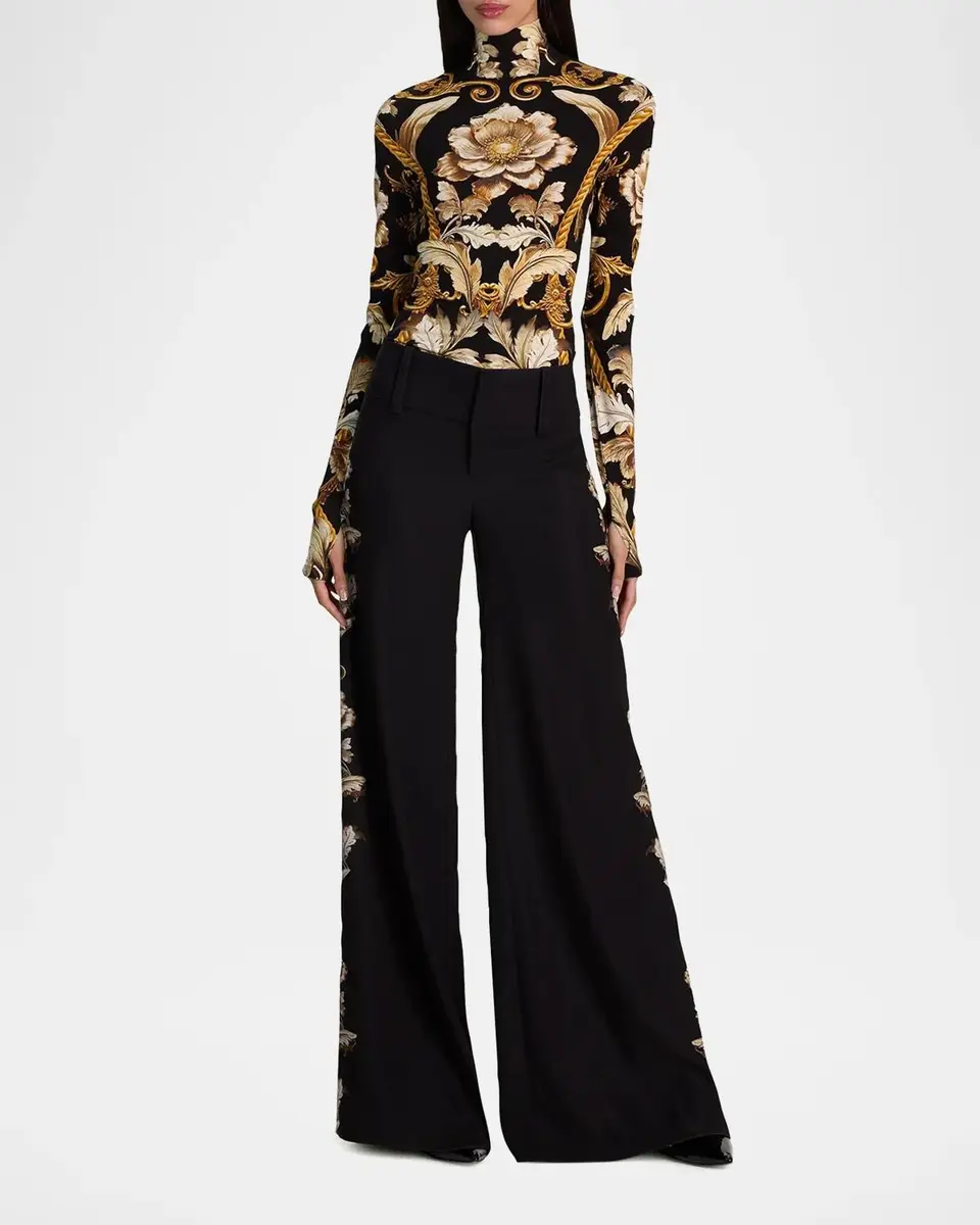 Alice + Olivia Delaina Turtleneck Top | Thumbnail 2 Alice + Olivia Delaina Turtleneck Top | Thumbnail 2