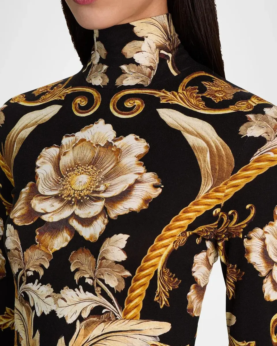 Alice + Olivia Delaina Turtleneck Top | Thumbnail 5 Alice + Olivia Delaina Turtleneck Top | Thumbnail 5
