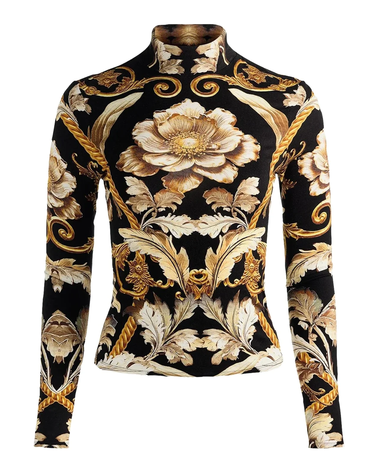 Alice + Olivia Delaina Turtleneck Top