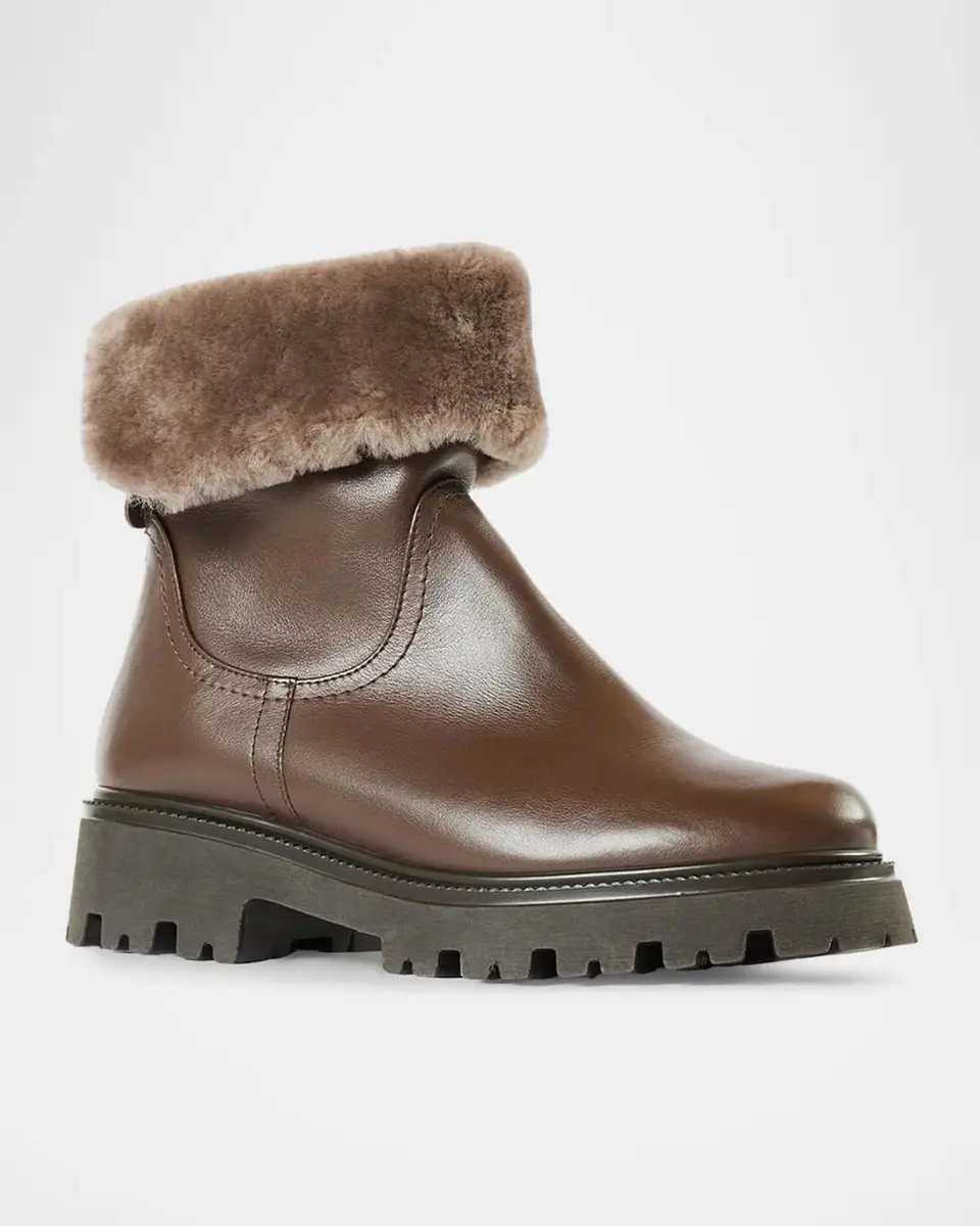 Aquatalia 40mm Mimi Shearling-Lined Waterproof Suede Ankle Boots | Thumbnail 2 Aquatalia 40mm Mimi Shearling-Lined Waterproof Suede Ankle Boots | Thumbnail 2