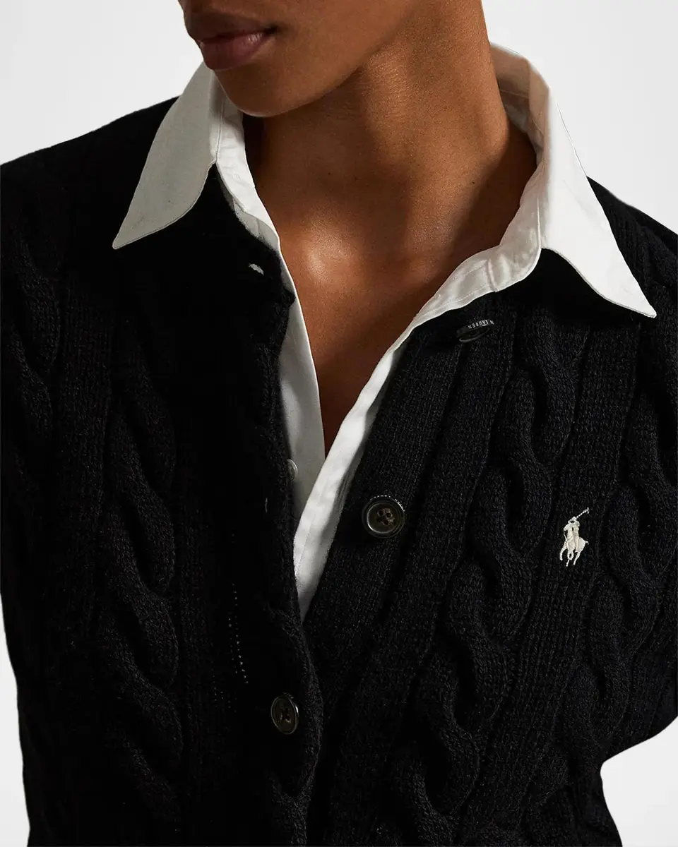 Ralph Lauren Cable-Knit Wool-Cashmere Cardigan | Thumbnail 5 Ralph Lauren Cable-Knit Wool-Cashmere Cardigan | Thumbnail 5