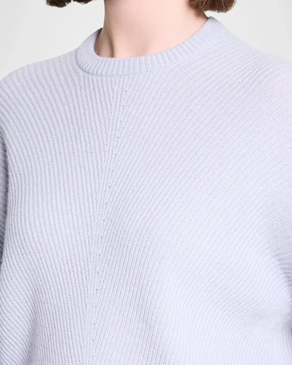 Theory Ribbed Wool Crewneck Sweater | Thumbnail 5 Theory Ribbed Wool Crewneck Sweater | Thumbnail 5