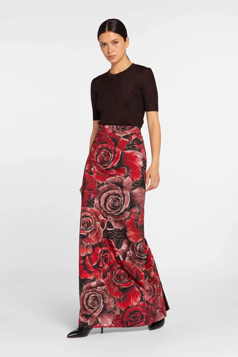 Roberto Cavalli Just Cavalli Rose-Print Maxi Skirt | Thumbnail 2 Roberto Cavalli Just Cavalli Rose-Print Maxi Skirt | Thumbnail 2