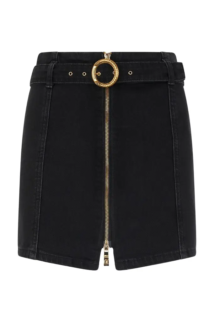 Roberto Cavalli Long Cargo Skirt