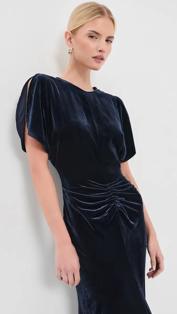 Victoria Beckham Bela Midi Dress | Thumbnail 5 Victoria Beckham Bela Midi Dress | Thumbnail 5