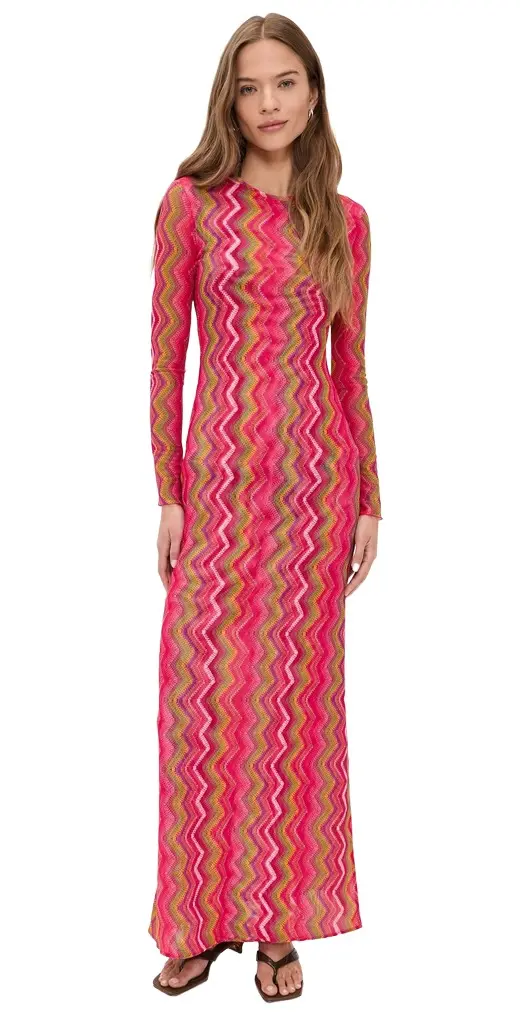 EYWASOULS MALIBU Scarlet Dress